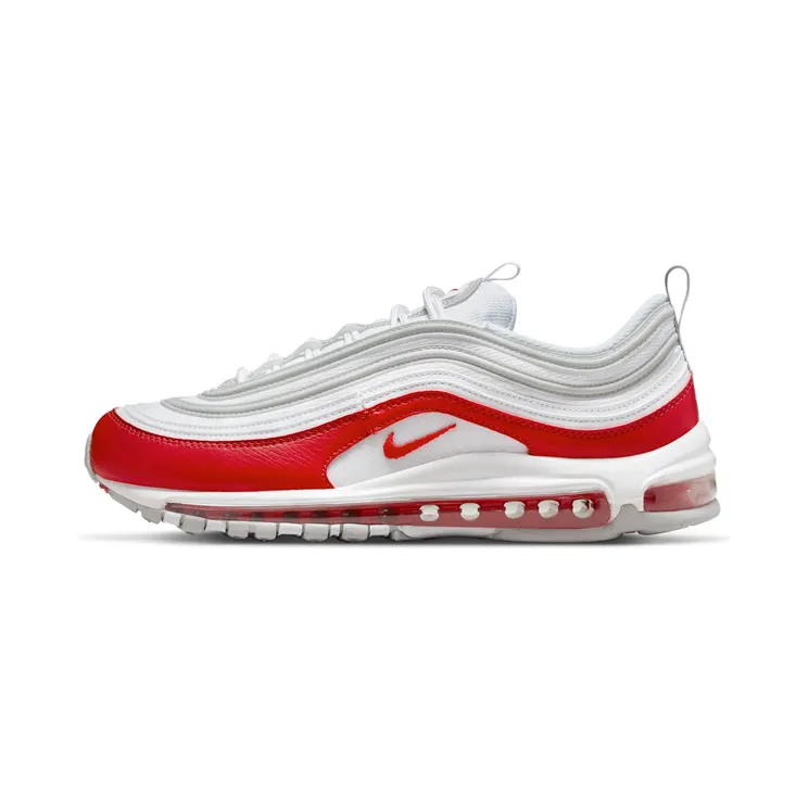 Nike Air Max 97 “White / Grey Fog / University Red” (DX8964-100)