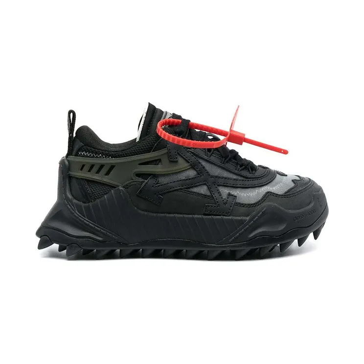 OFF-WHITE Odsy-1000 Black Grey SS21 (OWIA180S21FAB0011009)