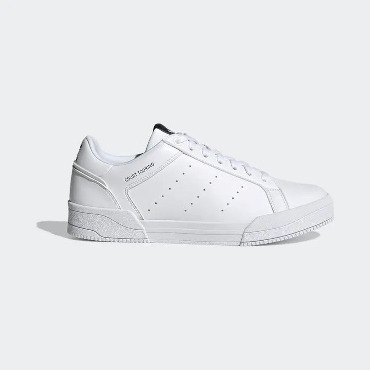 adidas Court Tourino “Cloud White / Cloud White / Core Black” (H02177)