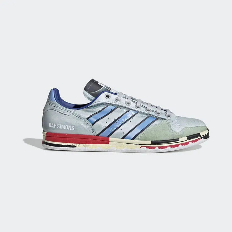 Adidas Raf Simons x Micropacer Stan ‘Trompe L’oeil’ Silver Metallic/Red/Red (EE7950)