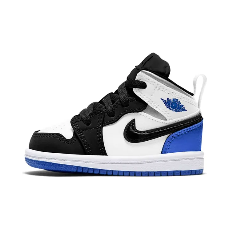Jordan 1 Mid SE White Black Royal (TD) (BQ6933-102)