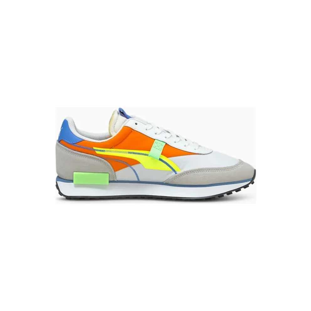 Puma Future Rider Twofold Pop Weiß/Gelb (382043-01)