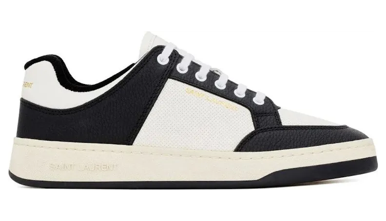 Saint Laurent SL/61 Low Coffee White (713600AAAWR-9063)