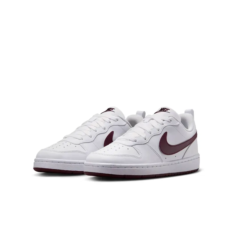 Nike Court Borough Low Recraft White Burgundy Crush (DV5456-112)