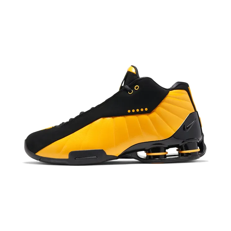 Nike Shox BB4 Black University Gold