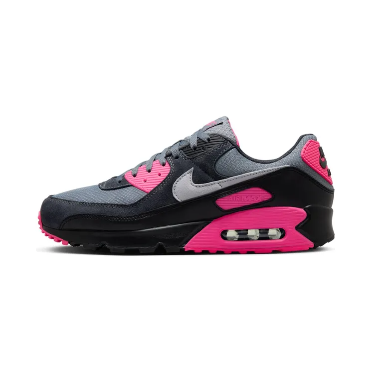 Nike AIR MAX 90 “Cool Grey / Hyper Pink / Black / Wolf Grey” (DM0029-010)