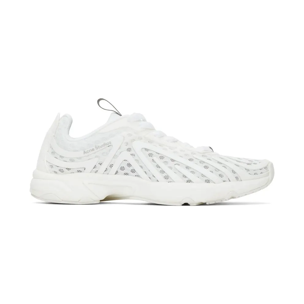 Acne Studios White Trail Sneakers (AD0286-)
