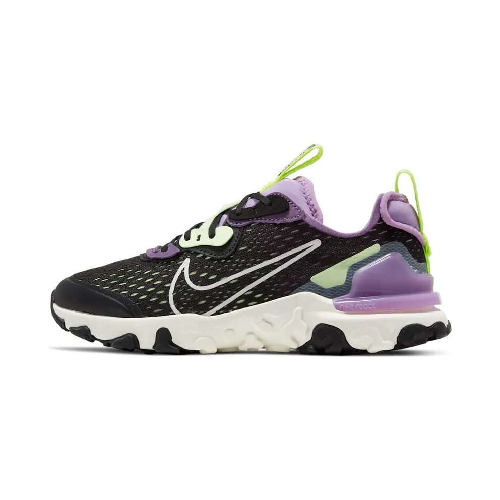 Nike React Vision Black Gravity Purple (GS) Black/Dark Smoke Grey/Gravity Purple (CD6888-002)