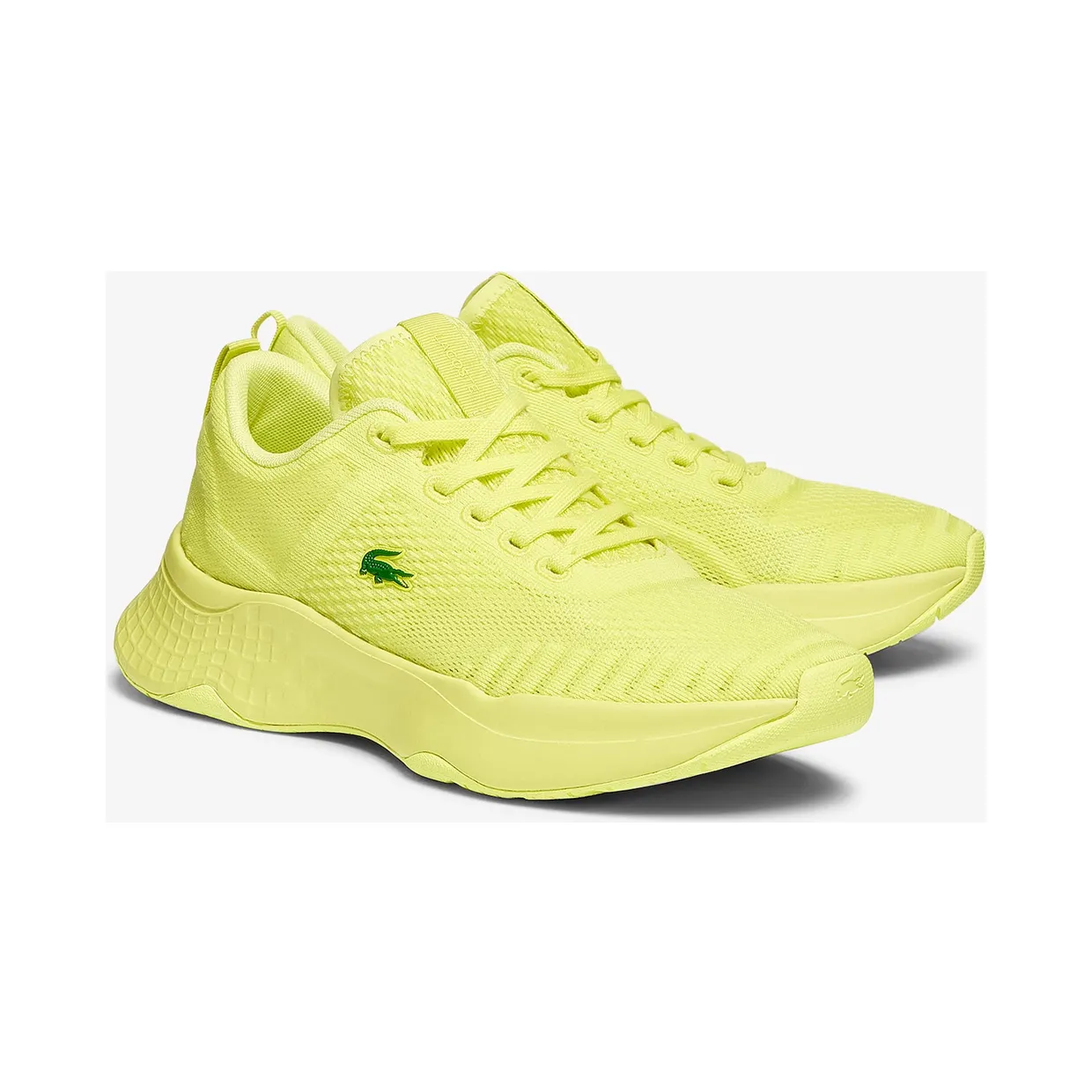 Lacoste Damen-Sneakers COURT-DRIVE FLY Gelb (41SFA0003-LY2)