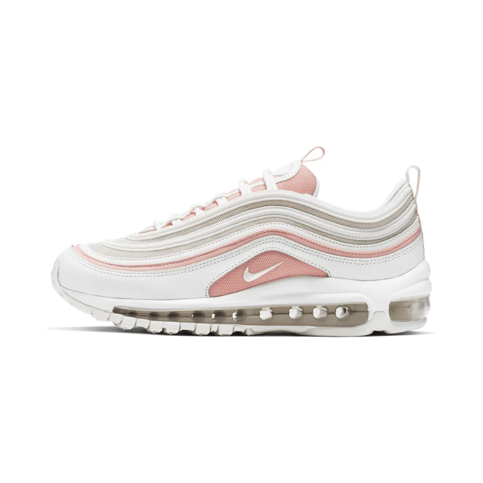 Nike Air Max 97 Summit White Bleached Coral (W) Summit White/Summit White-Bleached Coral-Desert Sand-White (921733-104)