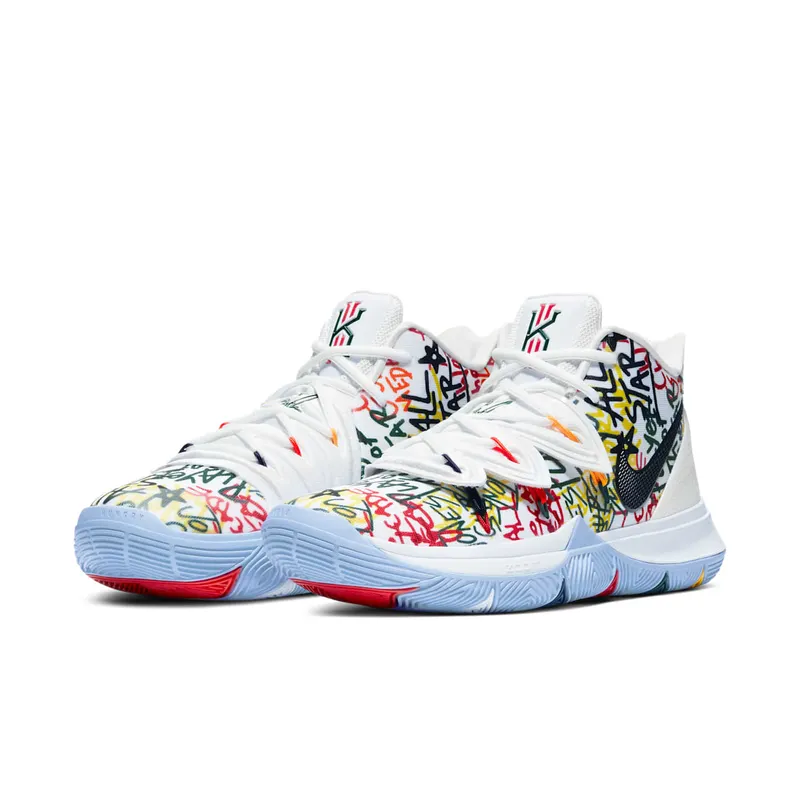 Nike Kyrie 5 Keep Sue Fresh White/Multi-Color (CW2771-100)
