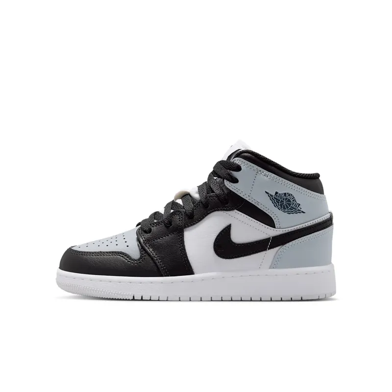 Air Jordan 1 Mid GS “Black Aura Squadron Blue” (DQ8423-002)