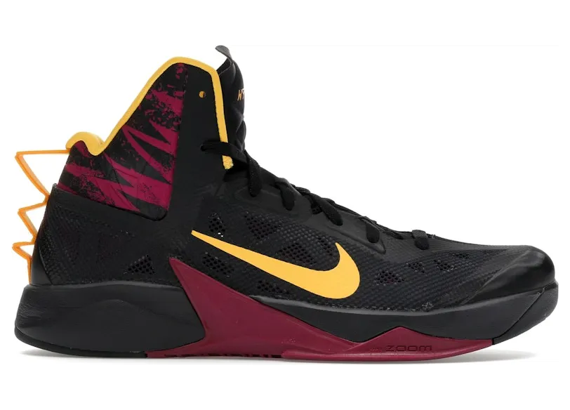 Nike Zoom Hyperfuse 2013 Black/Laser Orange-Raspberry Red