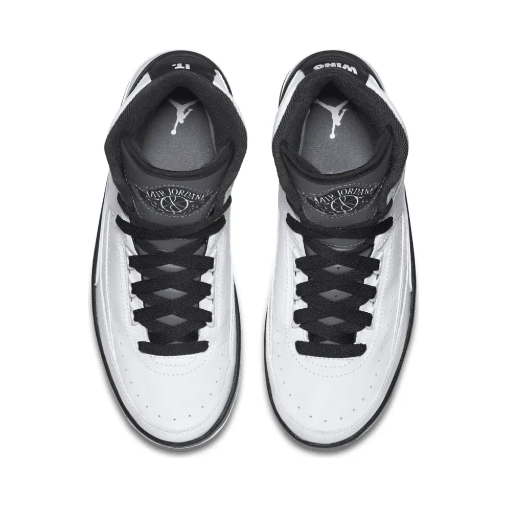 Jordan 2 Retro Wing It (GS) White/Black-Cool Grey (834283-103)