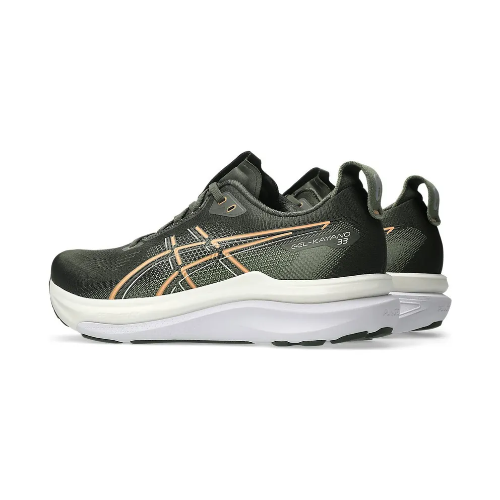 ASICS GEL-KAYANO 33 “Vintage Khaki / Bright Sunstone” (1011C167-200)