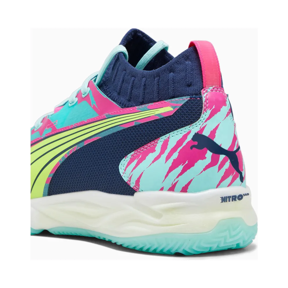 Puma Eliminate Nitro Sqd Indoor Shoes Blue/Green (10759001)
