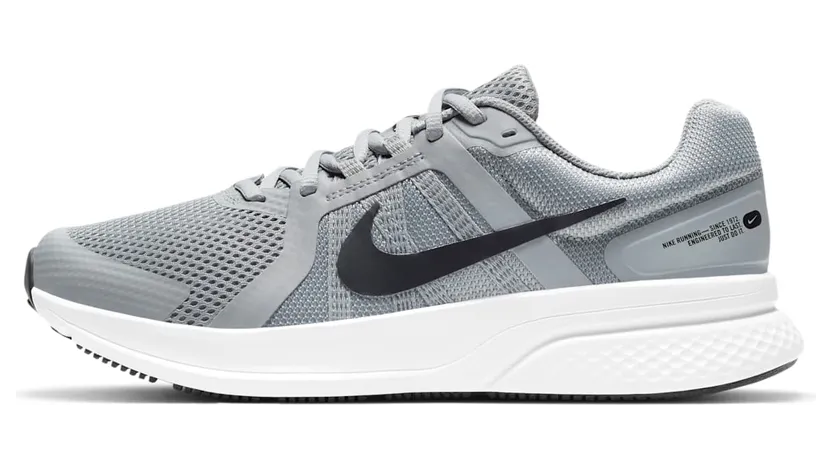 Nike Run Swift 2 Particle Grey Black White (CU3517-014)