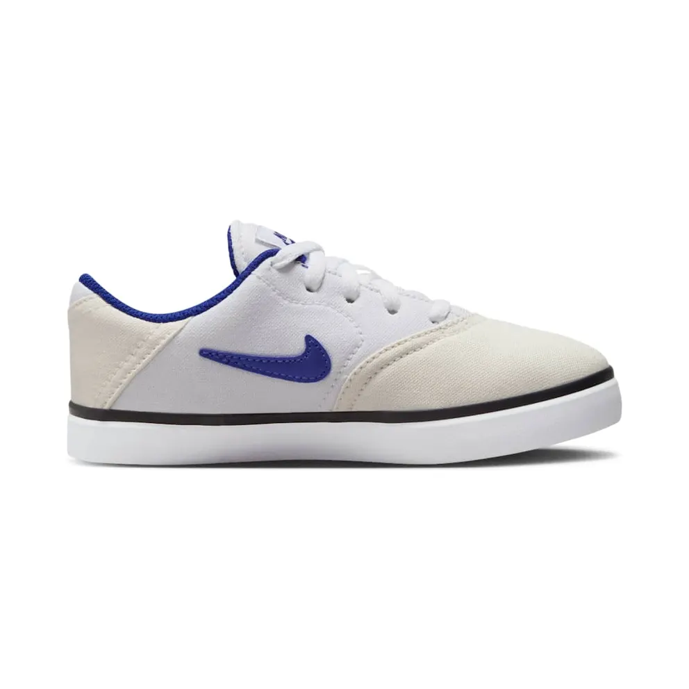 Nike SB Check Canvas White Summit White Black Deep Royal Blue (905371-102)