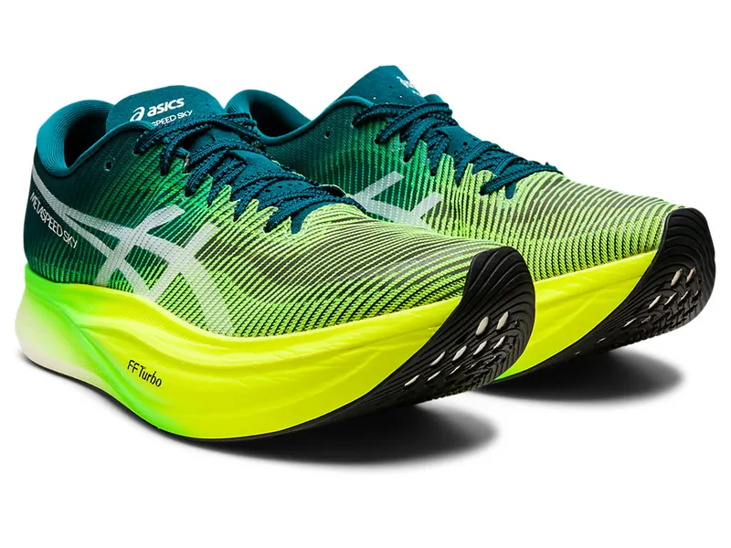 Asics METASPEED SKY + Velvet Pine/Safety Yellow (1013A115.300)