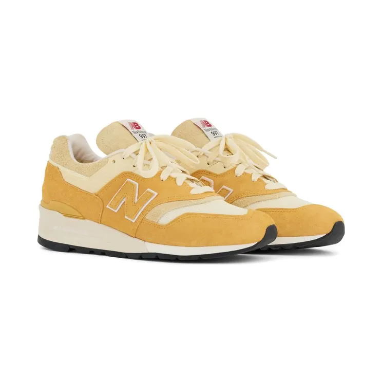 New Balance 997 “Made in USA – Dried Apricot / Calcium” (U997AC)