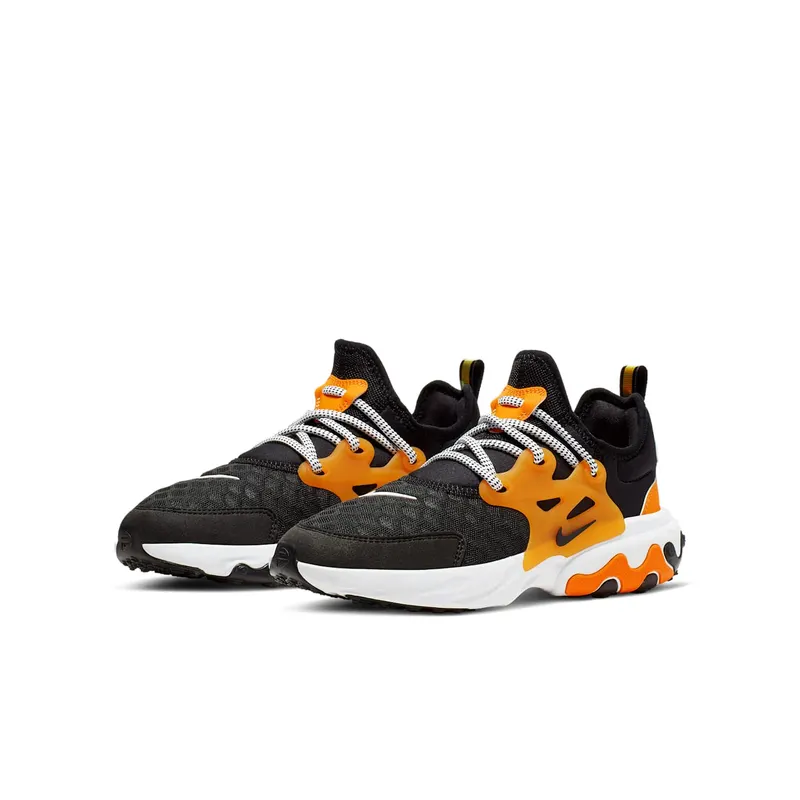 Nike React Presto’Black Ceramic’ GS Black/White/White/Bright Ceramic (CK2403-001)