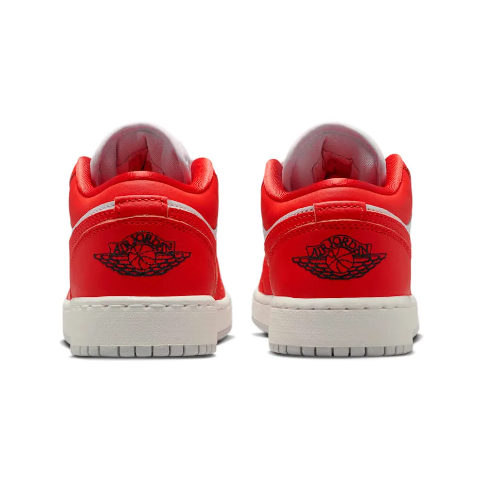 Nike Air Jordan 1 Low SE “Pure Platinum / Summit White / Black / Chile Red” (II1257-002)