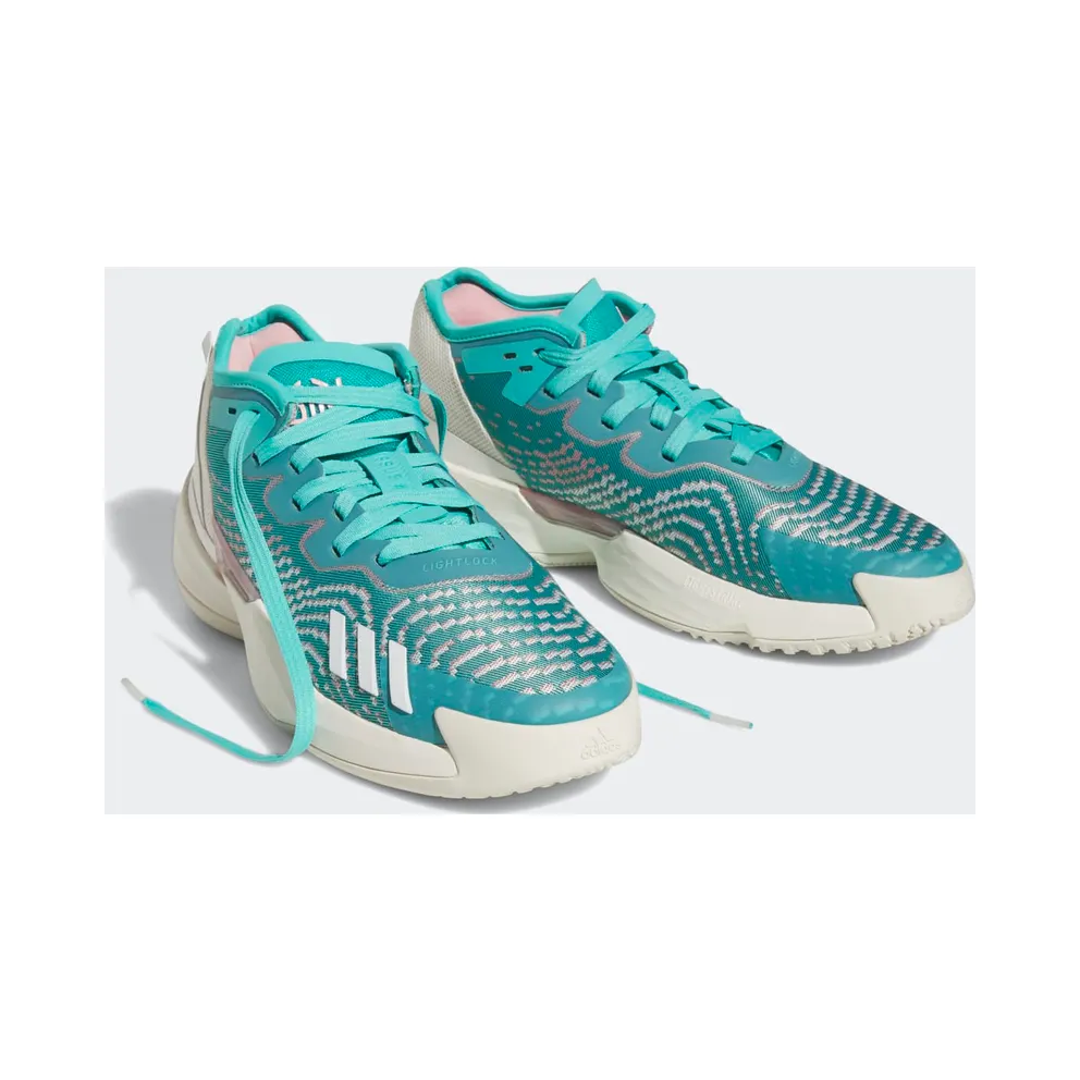 adidas D.O.N. Issue 4 Semi Mint Rush / Wonder Mauve / Off White (HR0718)