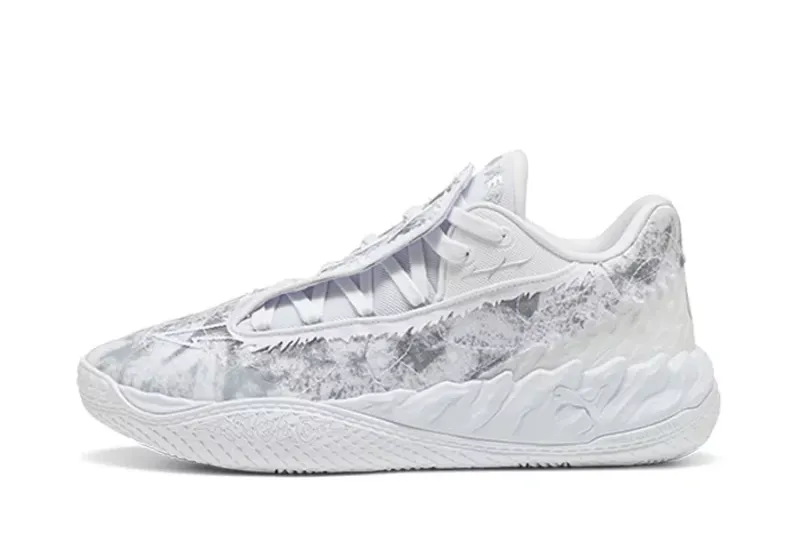 Puma MB.05 Lo – Team Bank – “White / Gray Echo” (313266-02)