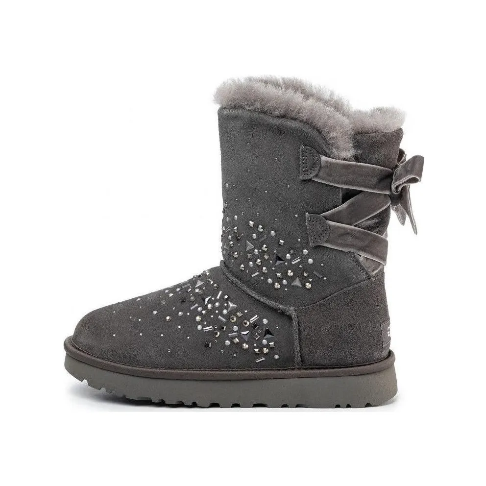 UGG Classic Galaxy Bling Short Boots Charcoal (1103798-CHRC)