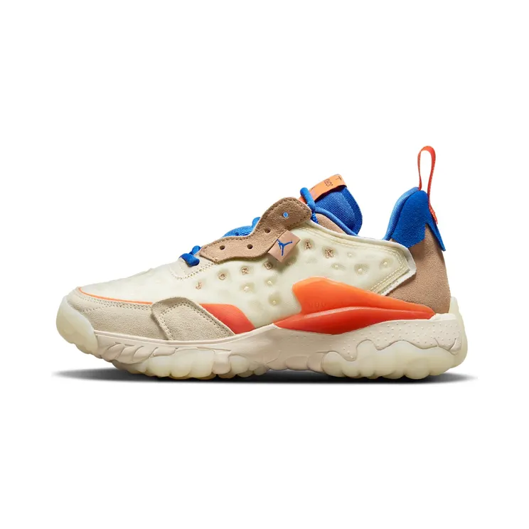 Jordan Delta 2 Dameschoen White “Coconut Milk / Hemp / Orange / Hyper Royal” (CW0913-101)