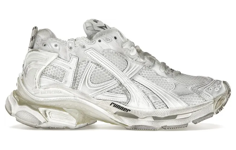 Balenciaga Runner Triple White (772774W3RMU9000)