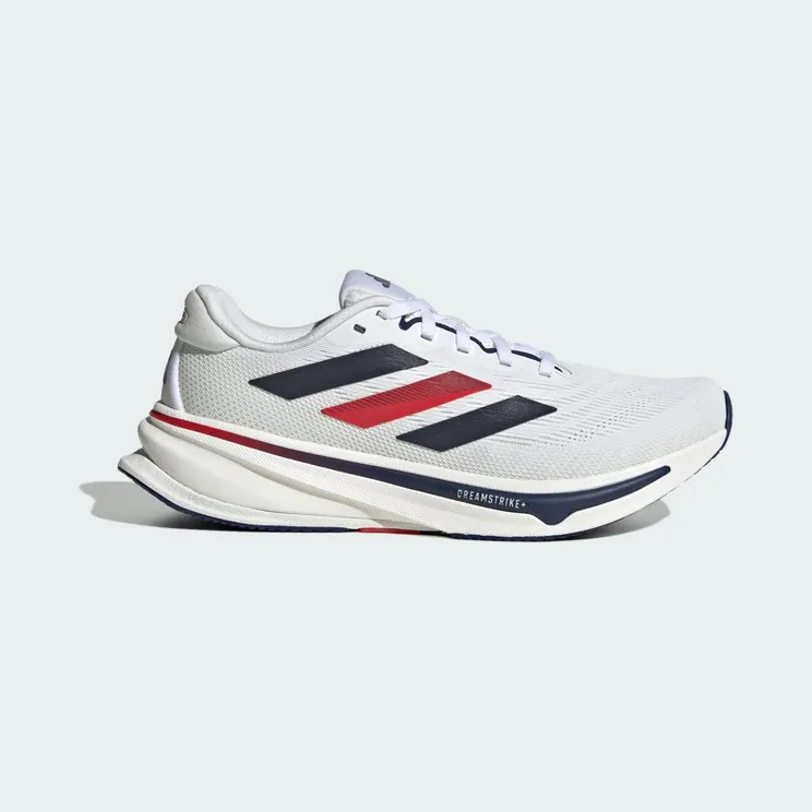 adidas Supernova Rise 2 Cloud White Dark Blue Pure Ruby (JQ0524)
