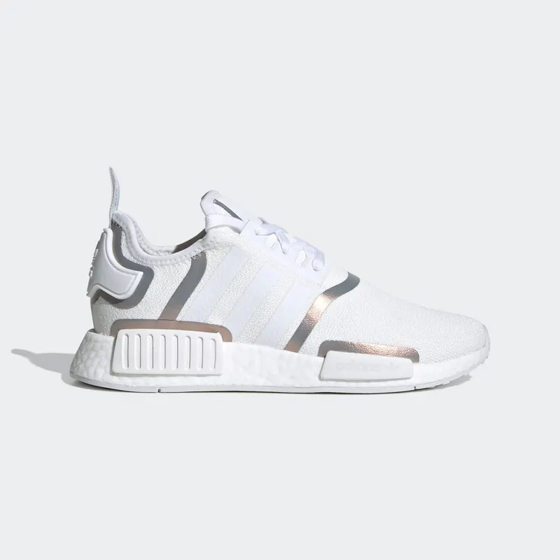 Adidas NMD_R1 ‘White Iridescent’ Cloud White/Cloud White/Core Black (FV1797)