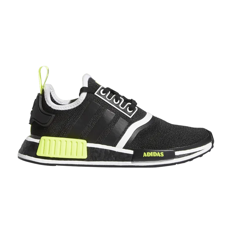 adidas NMD R1 Black Solar Yellow (GS) (GY5060)