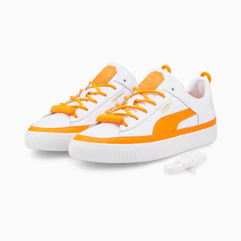 Puma x PRONOUNCE Basket Vintage Orange/White (381255-01)