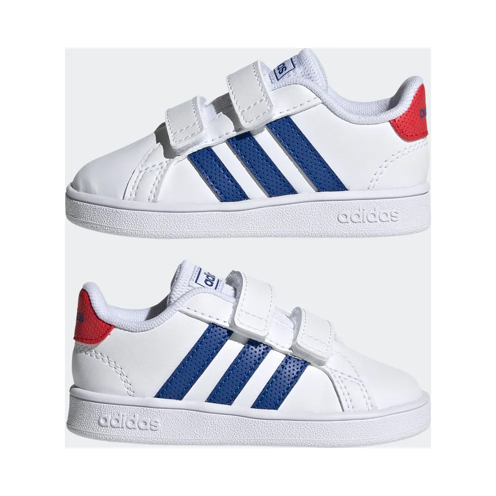 Adidas Grand Court Cloud White / Royal Blue / Vivid Red (GX5749)