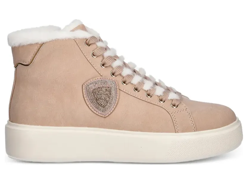 Blauer Venus06 verfraaide high-top sneakers – Beige (F5VENUS06NUB)