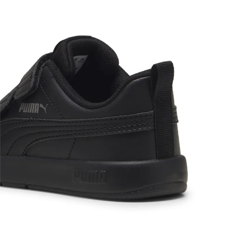 Puma Courtflex V3 “Puma Black / Puma Black / Cast Iron” (397642_01)