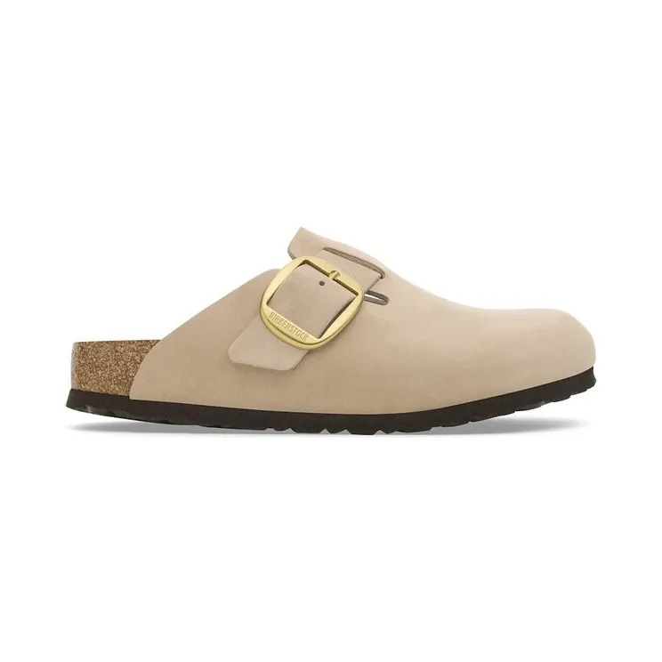 Birkenstock Boston Big Buckle Nubuck Sandcastle (1028003)