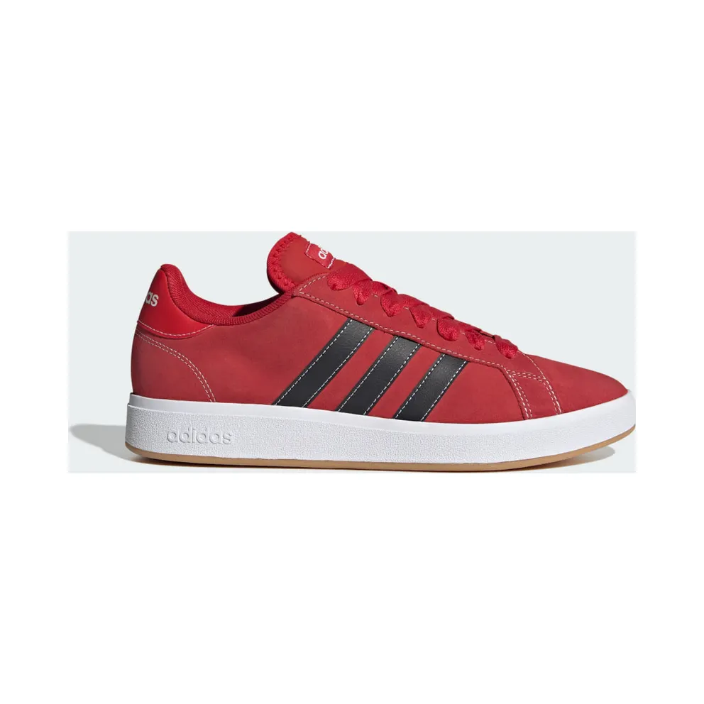 Adidas Grand Court Base 00s Better Scarlet / Core Black / Gum (JQ2718)