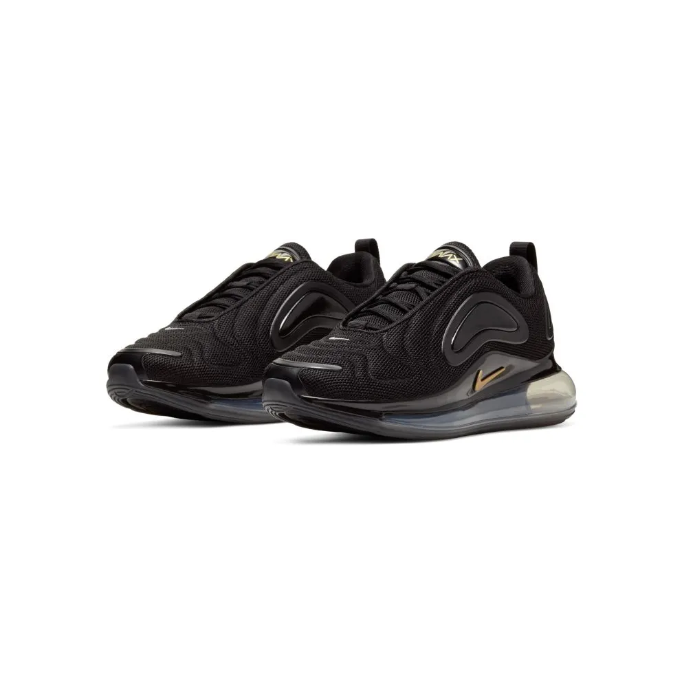 Nike Air Max 720 “Black / Metallic Silver / Metallic Gold” (CT2548-001)