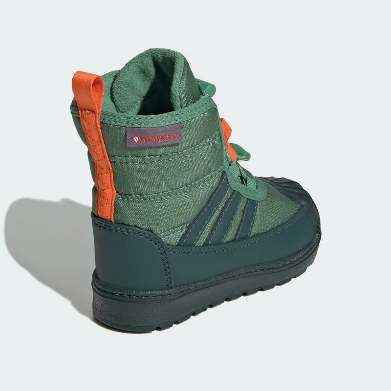 Adidas Superstar 360 2.0 Boots Kids Preloved Green / Mineral Green / Orange (ID4051)