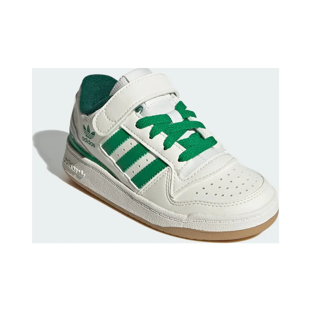 adidas Forum Low Kids Cloud White / Green / Gum (IG0720)