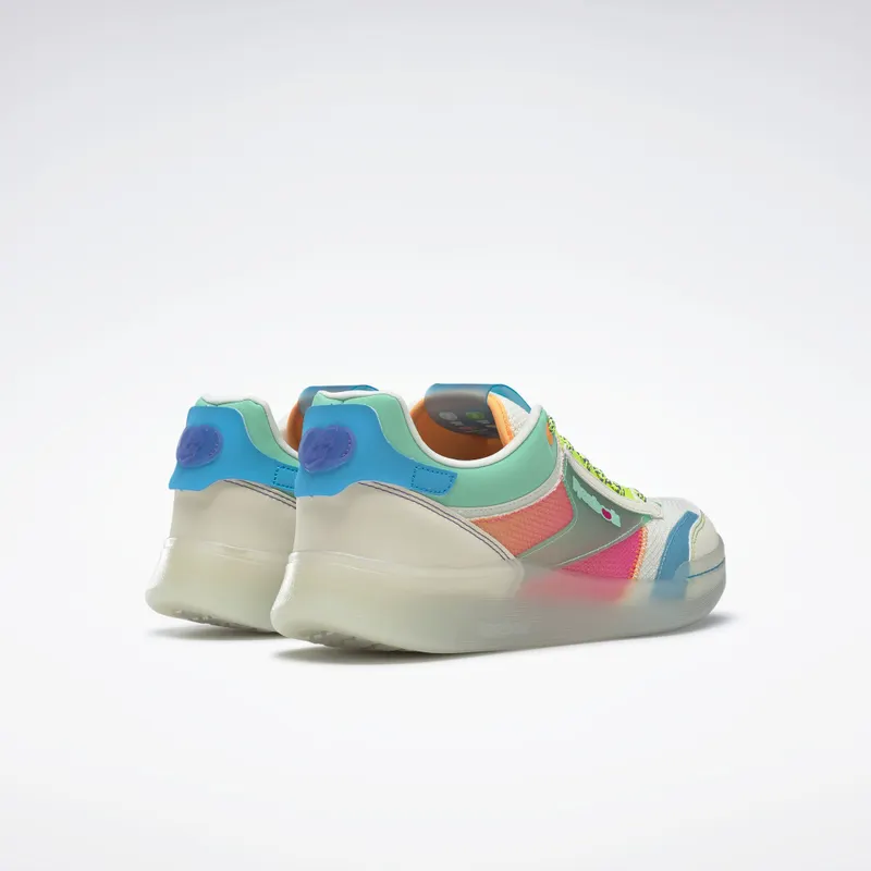 Reebok Jelly Belly Club C Legacy Shoes Cream White / Mint Glow / Sunset Orange