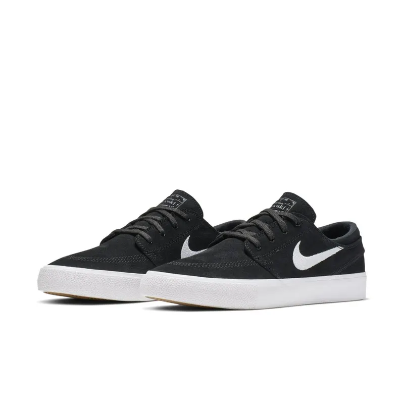 Nike SB Zoom Stefan Janoski RM Black Black Thunder Grey Gum Light Brown White (AQ7475-001)