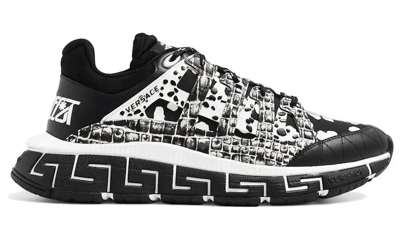 Versace Trigreca Black White (DSU8094 1A08908 2B020)