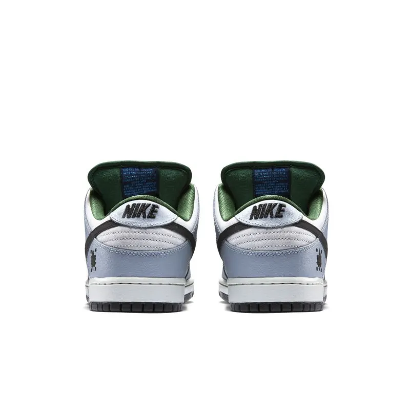Nike Dunk SB Low Maple Leaf Central Park Dove Grey/Black-Gorge Green (313170-021)