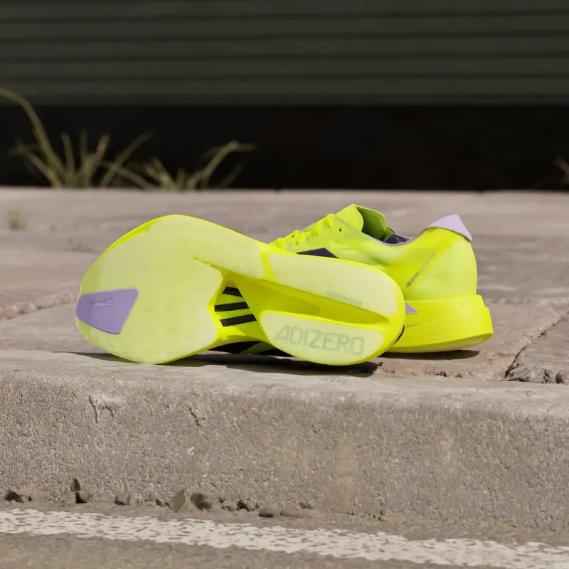 Adidas Adizero Adios Pro 4 Solar Yellow / Aurora Plum / Powder Plum (JP6623)