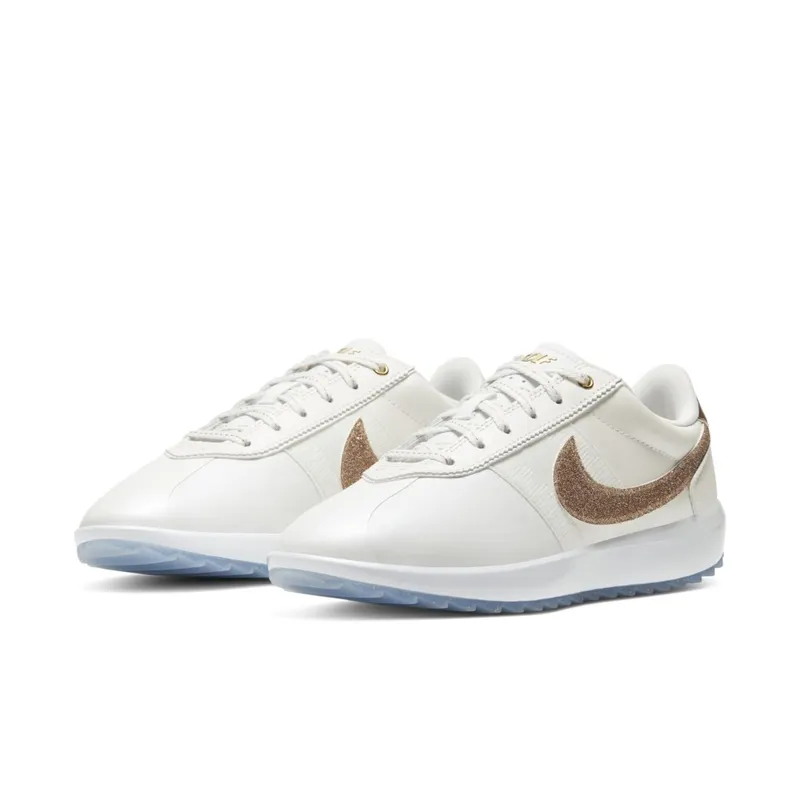 Nike Cortez G Swarovski (W) Summit White/White-Metallic Gold (CI2283-111)