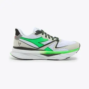 Diadora Atomo V7000 White Green Fluo Black (101.179073 C6030)